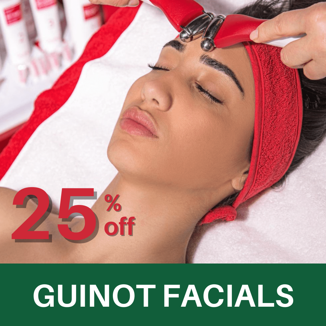 2 25% off Guinot facials