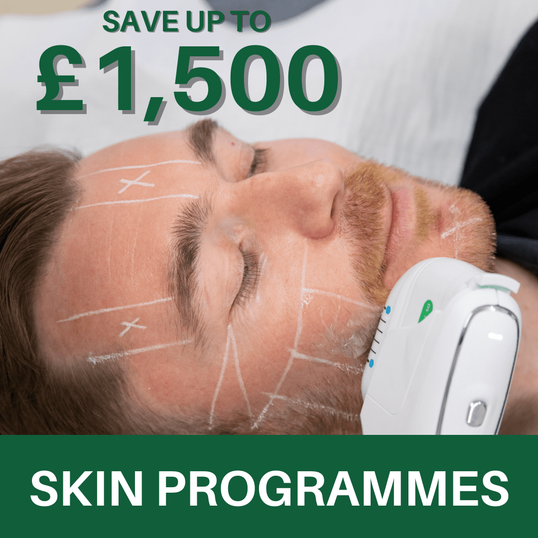 4 Save up to £1,500 on our skin programmes.